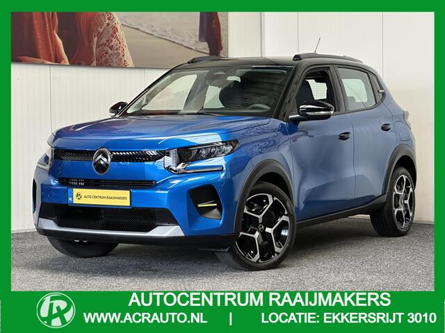 Citroen C3 1.2 TURBO PLUS 100PK NIEUW MODEL 2025 50 STUKS OP VOORRAAD !!! NAVIGATIE VIA APPLE CARPLAY/ANDROID CRUISE CONTROL AIRCO BLUETOOTH TELEFOON RIJSTROOKSENSOREN PDC ZEER MOOI !!