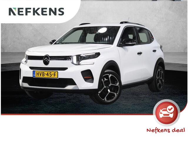 Citroen C3 Ë-C3 Plus 113PK 44 kWh | Accu 96,1% | 1ste eigenaar | AppleCarplay/AndroidAuto | Armsteun | LED | Airco | Cruise Control | Isofix | Parkeersensoren | DAB Radio |