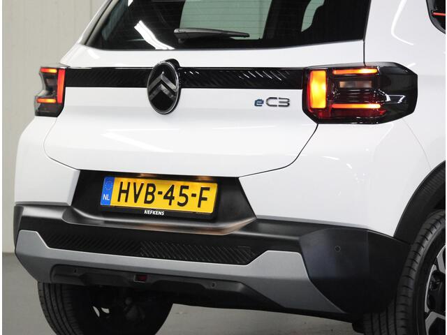 Citroen C3 Ë-C3 Plus 113PK 44 kWh | Accu 96,1% | 1ste eigenaar | AppleCarplay/AndroidAuto | Armsteun | LED | Airco | Cruise Control | Isofix | Parkeersensoren | DAB Radio |