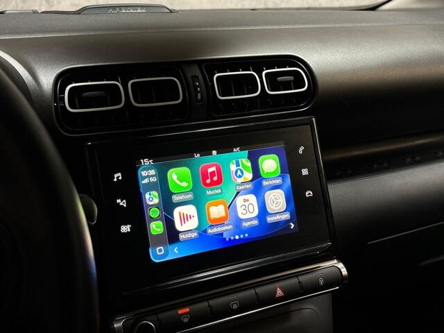 Citroen C3 Aircross 1.2 PureTech S&S Shine (APPLE CARPLAY, GROOT NAVI, 360 CAMERA, GETINT GLAS, SPORTSTOELEN, TREKHAAK, CRUISE, NIEUWSTAAT)