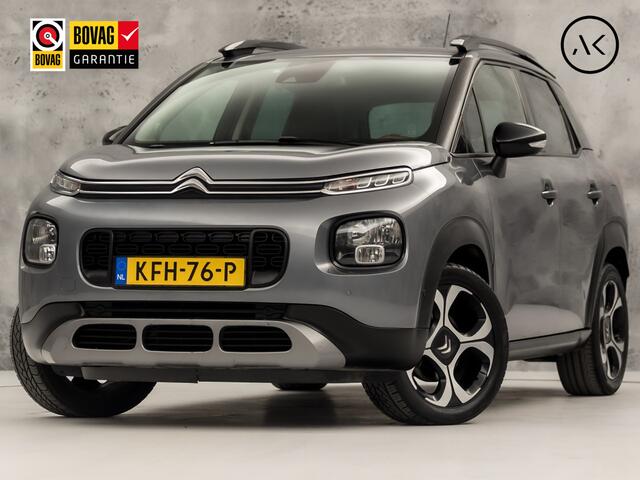 Citroen C3 Aircross 1.2 PureTech S&S Shine Automaat (APPLE CARPLAY, GROOT NAVI, BRUIN LEDER, 360 CAMERA, GETINT GLAS, SPORTSTOELEN, STOELVERWARMING, CRUISE, NIEUWSTAAT)