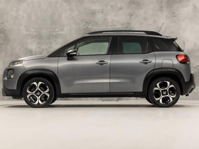 Citroen C3 Aircross 1.2 PureTech S&S Shine Automaat (APPLE CARPLAY, GROOT NAVI, BRUIN LEDER, 360 CAMERA, GETINT GLAS, SPORTSTOELEN, STOELVERWARMING, CRUISE, NIEUWSTAAT)