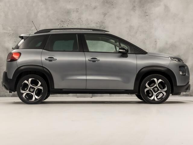 Citroen C3 Aircross 1.2 PureTech S&S Shine Automaat (APPLE CARPLAY, GROOT NAVI, BRUIN LEDER, 360 CAMERA, GETINT GLAS, SPORTSTOELEN, STOELVERWARMING, CRUISE, NIEUWSTAAT)