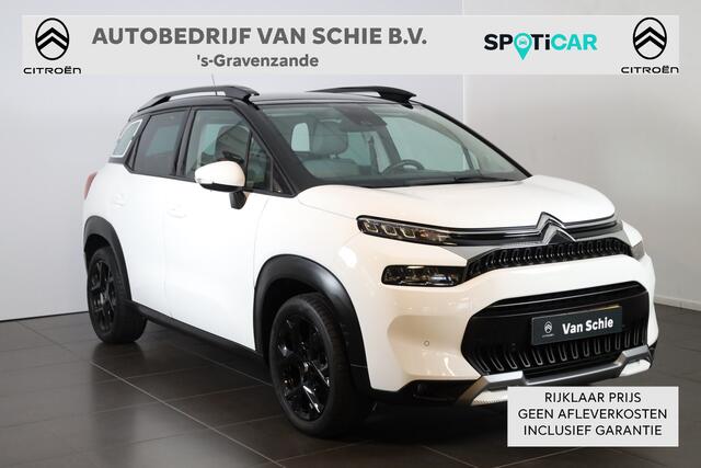 Citroen C3 Aircross PT 130 Shine Automaat-6 Keyless | 17"| Leer | Sensoren v+a | Camera