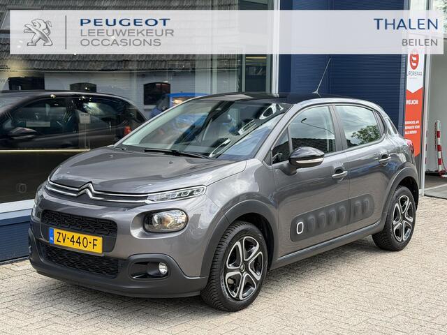Citroen C3 1.2i 82 PK Feel Edition | Navigatie | Cruise Control | Climate Control | Mistlampen | Parkeersensoren | Apple Carplay / Android Auto | Airbumps | Elektrisch Pakket | Multifunctioneel Stuurwiel | Zwart Dak |