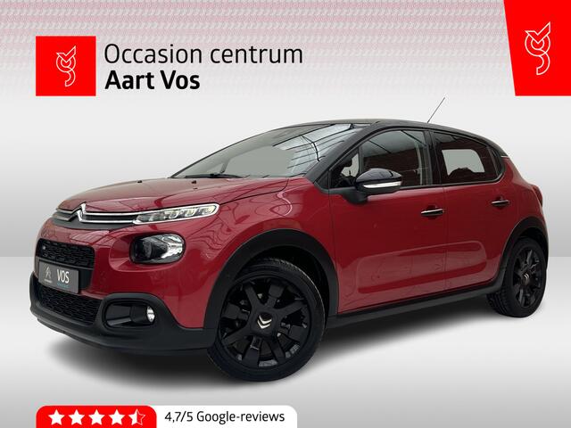 Citroen C3 PureTech 110 S&S Shine | Trekhaak afneembaar | Panoramadak | Keyless | Carplay | Parkeersensoren voor + achter | Cruise Control | Climate Control | Achteruitrijcamera | Dodehoekdetectie | Distributie al vervangen |