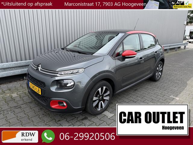 Citroen C3 1.2 PureTech S&S Shine 135Dkm, Clima, Pano, CC, PDC & Cam, LM, z.g.a.n. APK - Inruil Mogelijk -
