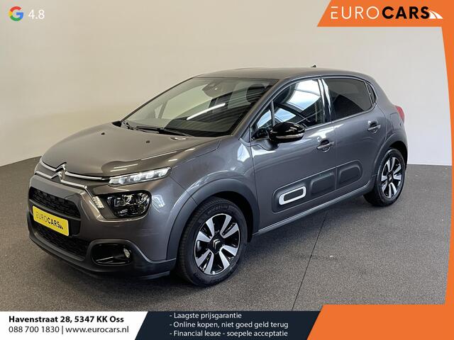 Citroen C3 1.2 PureTech 110pk Automaat Max Airco Navigatie Apple Carplay / Android Auto Parksensoren Lichtmetalen Velgen