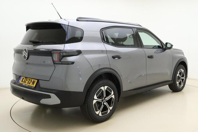 Citroen C3 Ë-C3 Aircross Max 113pk Extended Range 54 kWh | stoelverwarming | Apple/Android carplay | Navigatie | Achteruitrijcamera | Geluidsisolerend glas | 11kw laadkabel | Dodehoekdetectie | Regensensor | Stuurbediening Voor/Achter parkeersensoren