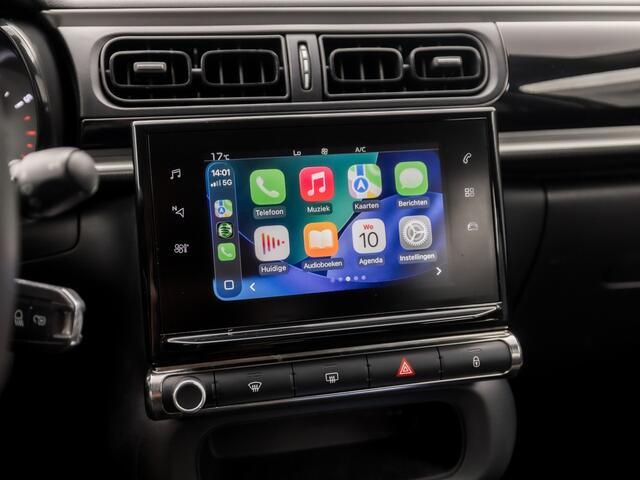 Citroen C3 1.2 PureTech S&S Sport (APPLE CARPLAY, NAVIGATIE, PARKEERSENSOREN, GETINT GLAS, SPORTSTOELEN, LM VELGEN, TREKHAAK, NIEUWE APK, NIEUWSTAAT)