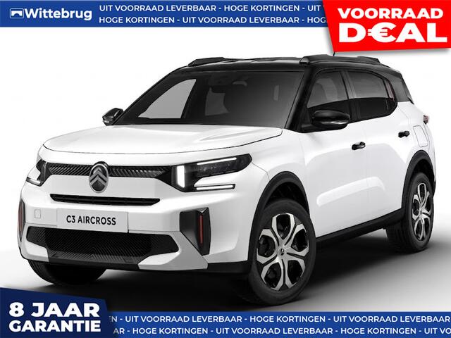 Citroen C3 Aircross 1.2 Turbo 100pk Plus 7p. DIRECT RIJDEN - 7 ZITPLAATSEN - 8 JAAR GARANTIE