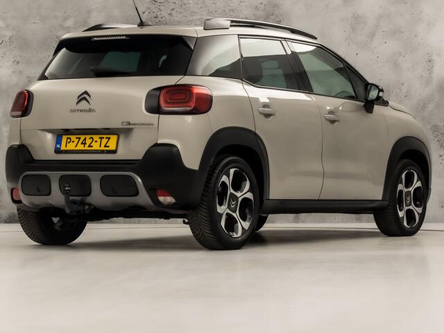 Citroen C3 Aircross 1.2 PureTech S&S Shine Automaat (PANORAMADAK, APPLE CARPLAY, GROOT NAVI, 360 CAMERA, LEDER, SPORTSTOELEN, GETINT GLAS, TREKHAAK, CRUISE, NIEUWSTAAT)