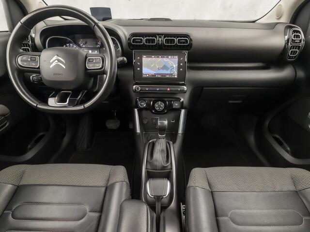 Citroen C3 Aircross 1.2 PureTech S&S Shine Automaat (PANORAMADAK, APPLE CARPLAY, GROOT NAVI, 360 CAMERA, LEDER, SPORTSTOELEN, GETINT GLAS, TREKHAAK, CRUISE, NIEUWSTAAT)