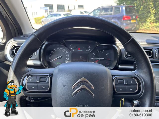Citroen C3 1.2 PureTech C-Series GARANTIE/NW.DISTRI/CRUISE/CLIMA/CARPLAY/NAVI/TREKHAAK rijklaarprijs!