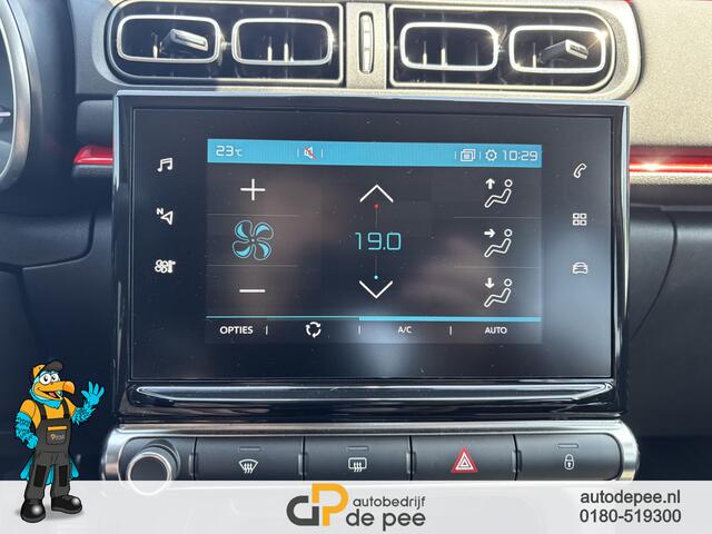 Citroen C3 1.2 PureTech Shine GARANTIE/CRUISE/CLIMA/CARPLAY/PARKEERSENS./CAMERA/LICHTMETAAL 17" rijklaarprijs!