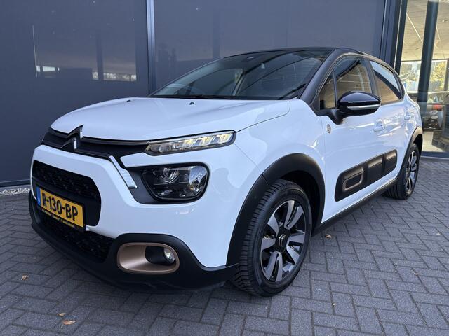 Citroen C3 1.2 PureTech C-Series Airco - Apple carplay - Bluetooth - Cruise control - Licht metalen velgen 16 inch - Navigatiesysteem - Radio - Stuur multifunctioneel - Led verlichting - Mistlampen - Start/stop systeem - Elektrische ramen - Extra getint glas achter
