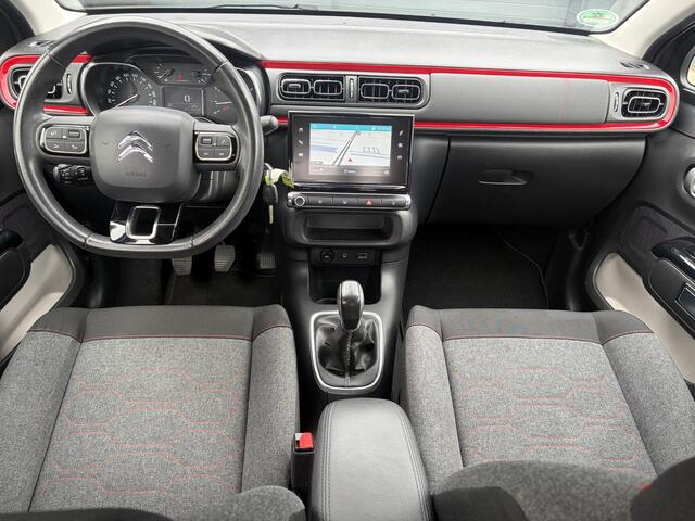 Citroen C3 1.2 PureTech S&S Shine D-riem vv in 08-2026 l 1e Eigenaar l Camera l Carplay l Navi l 110pk l Dealer Onderhouden l Clima l Cruise l 6 Bak l Pdc l Lm velgen l N.A.P l Apk tot 02-2027