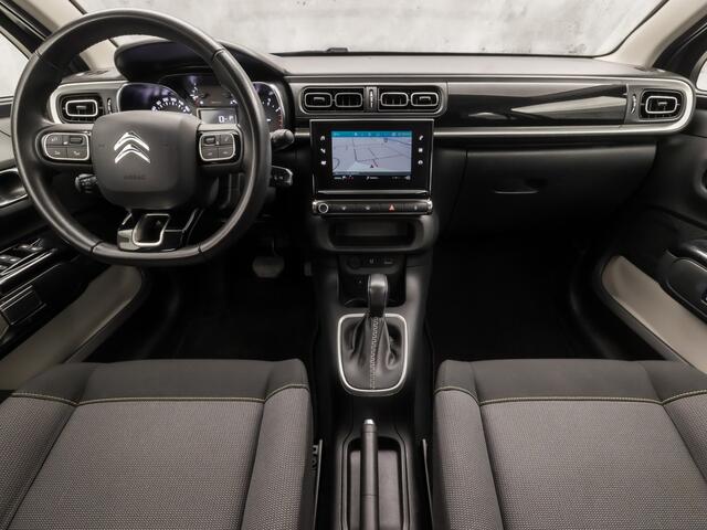 Citroen C3 1.2 PureTech S&S Sport Automaat (APPLE CARPLAY, GROOT NAVI, CAMERA, SPORTSTOELEN, PARKEERSENSOREN, LM VELGEN, CRUISE, NIEUWSTAAT)