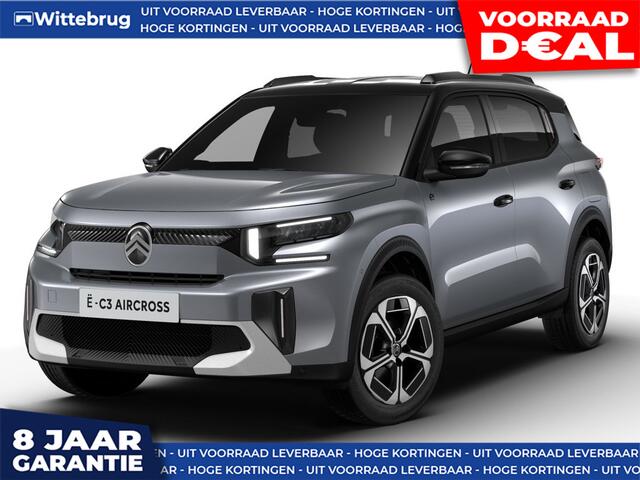 Citroen C3 E-C3 Aircross Max 113pk Comfort Range 44 kWh DIRECT RIJDEN - RIJKLAAR - VOORRAAD - 8 JAAR GARANTIE