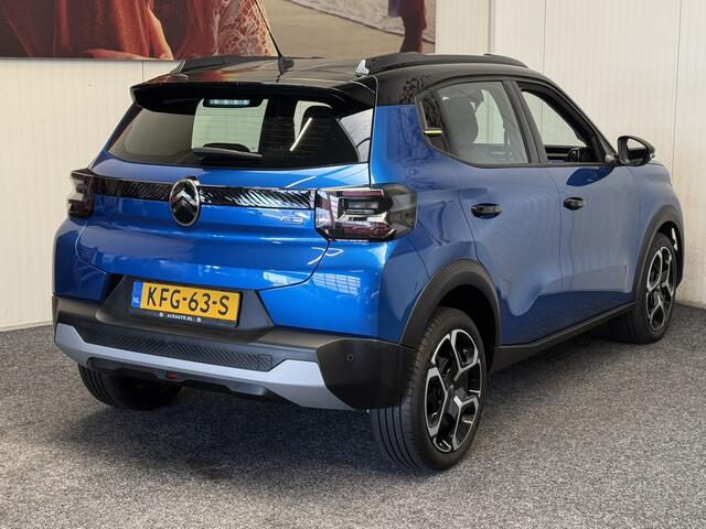 Citroen C3 1.2 TURBO PLUS 100PK NIEUW MODEL 2025 50 STUKS OP VOORRAAD !!! NAVIGATIE VIA APPLE CARPLAY/ANDROID CRUISE CONTROL AIRCO BLUETOOTH TELEFOON RIJSTROOKSENSOREN PDC ZEER MOOI !!