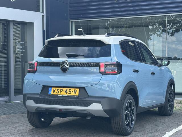 Citroen C3 1.2 Turbo 100pk Max | Apple Carplay/Android Auto | Achteruit rijcamera | Voorstoelen verwarmd | lichtmetalen velgen 17" | elektrische ramen voor