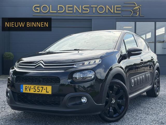Citroen C3 1.2 PureTech Shine ?Dealer Onderhouden?2e Eigenaar?Carplay?Camera?Navi?Clima?Cruise?Pdc V+A?Keyless?Halfleder?Trekhaak?Rijstrooksensor?Dodehoeksensor?17'' Lm velgen?N.A.P?Nieuwe Apk bij Aflevering