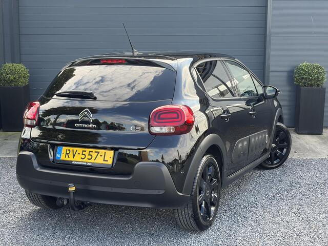 Citroen C3 1.2 PureTech Shine ?Dealer Onderhouden?2e Eigenaar?Carplay?Camera?Navi?Clima?Cruise?Pdc V+A?Keyless?Halfleder?Trekhaak?Rijstrooksensor?Dodehoeksensor?17'' Lm velgen?N.A.P?Nieuwe Apk bij Aflevering