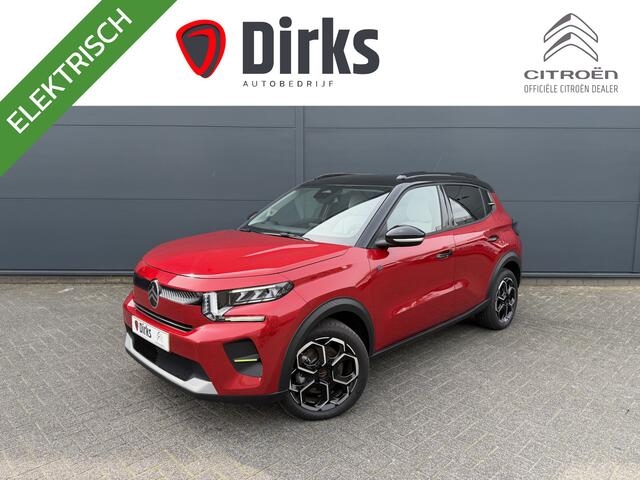 Citroen C3 Ë-C3 Max 113pk 44 kWh (Automatische Airco - Navigatie - LED - Apple Carplay - Camera - 17" - Two Tone)