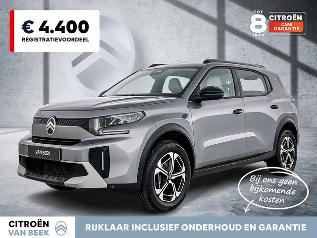 Citroen C3 Aircross Hybrid 145pk Automaat Max | Rijklaar | Achteruitrijcamera | Comfort Seats | Parkeersensor v+a |