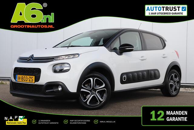 Citroen C3 1.2 PureTech S&S Feel Edition Carplay Android Navigatie Climate Cruise Control Rijstrooksensor Parkeersensor