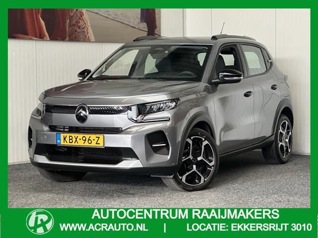 Citroen C3 1.2 TURBO PLUS 100PK NIEUW MODEL 2025 50 STUKS OP VOORRAAD !!! NAVIGATIE VIA APPLE CARPLAY/ANDROID CRUISE CONTROL AIRCO BLUETOOTH TELEFOON RIJSTROOKSENSOREN PDC ZEER MOOI !!