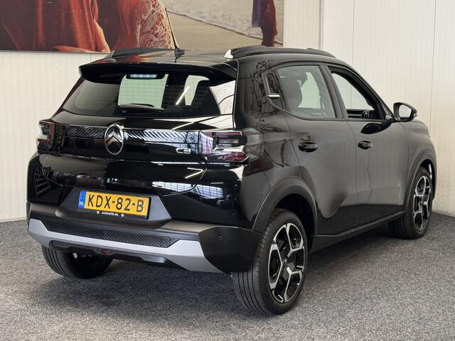 Citroen C3 1.2 TURBO PLUS 100PK NIEUW MODEL 2025 50 STUKS OP VOORRAAD !!! NAVIGATIE VIA APPLE CARPLAY/ANDROID CRUISE CONTROL AIRCO BLUETOOTH TELEFOON RIJSTROOKSENSOREN PDC ZEER MOOI !!