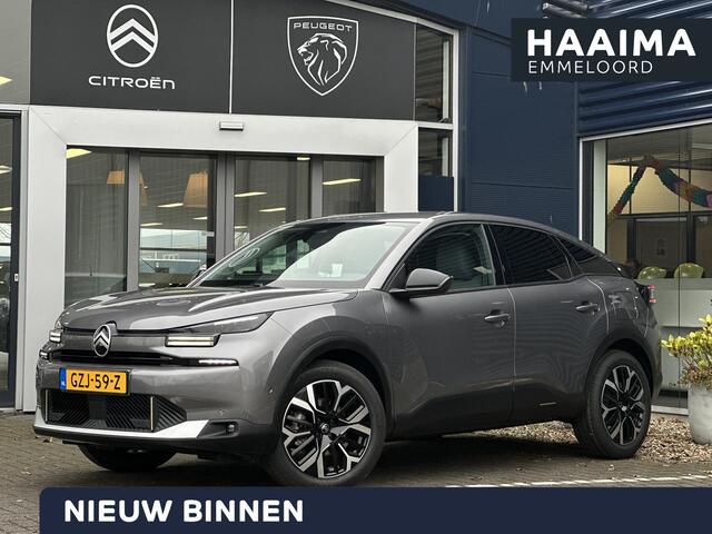 Citroen C4 1.2 Hybrid Max 136pk | Facelift!! | Parkeercamera/-sensoren (voor/achter) | Draadloze Carplay | DAB | Comfort Stoelen | Head-Up Display | LED | Draadloze telefoonlader | Skiluik | Stoel-/Stuurverwarming | Navigatie |