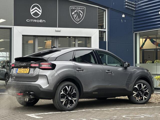 Citroen C4 1.2 Hybrid Max 136pk | Facelift!! | Parkeercamera/-sensoren (voor/achter) | Draadloze Carplay | DAB | Comfort Stoelen | Head-Up Display | LED | Draadloze telefoonlader | Skiluik | Stoel-/Stuurverwarming | Navigatie |