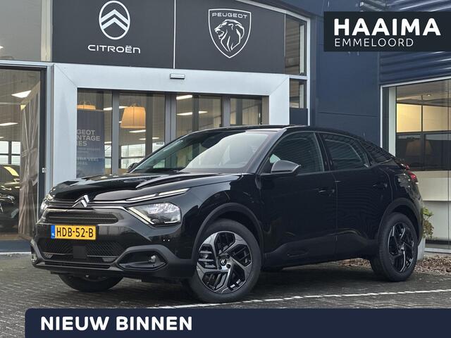 Citroen C4 1.2 Hybrid 136pk Plus | Comfort Stoelen | Stoel-/Voorruitverwarming | Navigatie | Climate Control | Full LED | Apple Carplay/Android Auto | DAB | LM velgen |