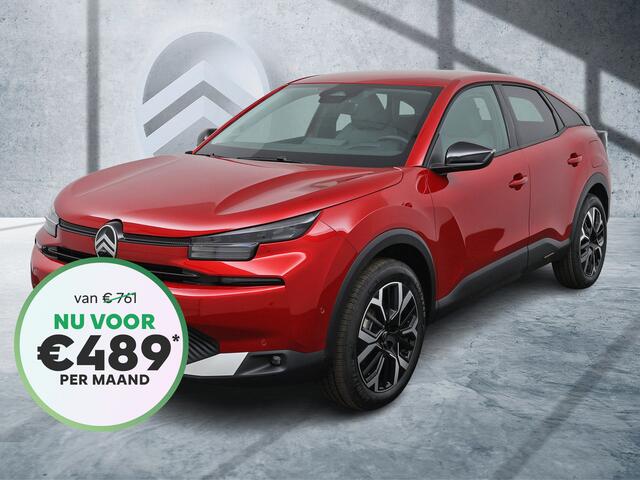 Citroen C4 Hybrid 136 PK Automaat Max | Private Lease 36 mnd 10.000 p.j. ¤489,- | Adaptive Cruise Control | Camera voor + achter |