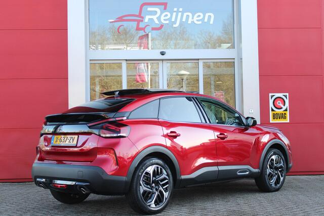 Citroen C4 1.2 130PK AUTOMAAT MAX | HEAD UP DISPLAY | KEYLESS ENTRY/START | FULL LED KOPLAMPEN | LEDEREN BEKLEDING | MASSAGE STOELEN | ELEKTRISCH BEDIENBARE BESTUURDERSSTOEL | ACHTERUITRIJ CAMERA | NAVIGATIE | DRAADLOZE APPLE CARPLAY/ANDROID AUTO | PANORAMISCH SCHUI