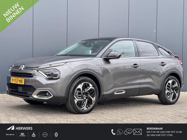 Citroen C4 1.2 Puretech Shine / Schuifkanteldak / Lederen bekleding / Airco / Stoel verwarming/ Navigatie / Apple carplay/Android Auto / Cruise Control /