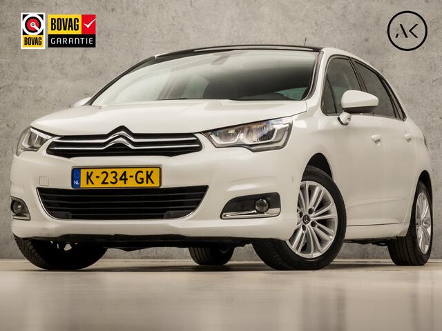 Citroen C4 1.2 PureTech Sport Automaat (PANORAMADAK, PARELMOER, APPLE CARPLAY, NAVIGATIE, CLIMATE, CRUISE, SPORTSTOELEN, TREKHAAK, GETINT GLAS, PARKEERSENSOREN, NIEUWE APK, NIEUWSTAAT)
