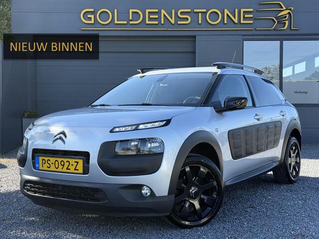 Citroen C4 CACTUS 1.2 PureTech Shine Automaat,110pk,Dealer Onderhouden,Trekhaak,Distributie vv 2023,Navi,Clima,Cruise,Pdc,Lm velgen,Nieuwe Apk bij Aflevering