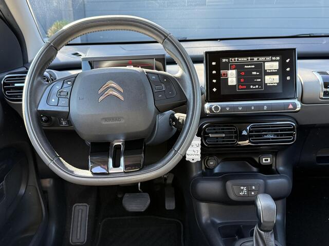 Citroen C4 CACTUS 1.2 PureTech Shine Automaat,110pk,Dealer Onderhouden,Trekhaak,Distributie vv 2023,Navi,Clima,Cruise,Pdc,Lm velgen,Nieuwe Apk bij Aflevering