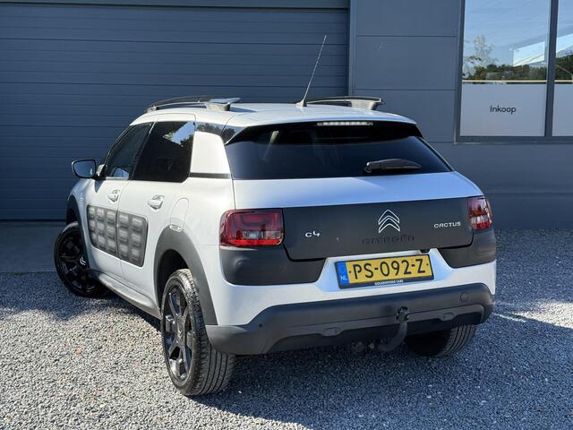 Citroen C4 CACTUS 1.2 PureTech Shine Automaat,110pk,Dealer Onderhouden,Trekhaak,Distributie vv 2023,Navi,Clima,Cruise,Pdc,Lm velgen,Nieuwe Apk bij Aflevering
