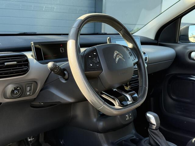 Citroen C4 CACTUS 1.2 PureTech Shine Automaat,110pk,Dealer Onderhouden,Trekhaak,Distributie vv 2023,Navi,Clima,Cruise,Pdc,Lm velgen,Nieuwe Apk bij Aflevering