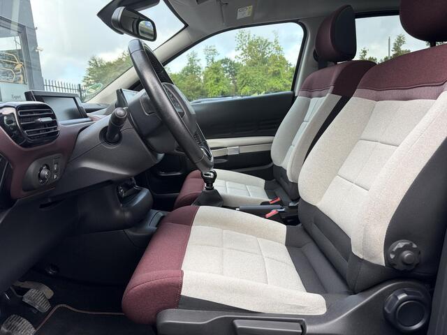 Citroen C4 CACTUS 1.2 PureTech Shine 131pk,6 Bak,D-riem vv in 204,Pano,Trekhaak,Camera,Navi,Dodehoek,Keyless,Clima,Cruise,N.A.P,Recent beurt gehad,Pdc V+A,Lm velgen,Apk tot 06-2027