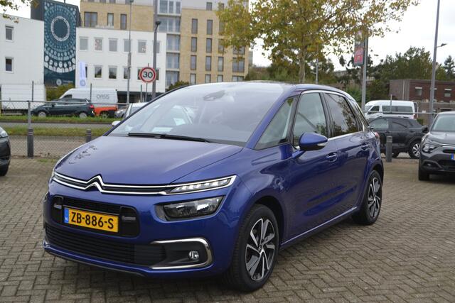 Citroen C4 PICASSO 1.2 PureTech Shine I NAVIGATIE I 5 APARTE STOELEN I ACHTERUITRIJCAMERA I KEYLESS ENTRY & START I 130 PK I L.M. WIELEN I METALLIC KLEUR I PANORAMA VOORRUIT I