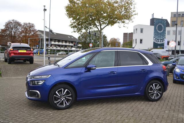 Citroen C4 PICASSO 1.2 PureTech Shine I NAVIGATIE I 5 APARTE STOELEN I ACHTERUITRIJCAMERA I KEYLESS ENTRY & START I 130 PK I L.M. WIELEN I METALLIC KLEUR I PANORAMA VOORRUIT I