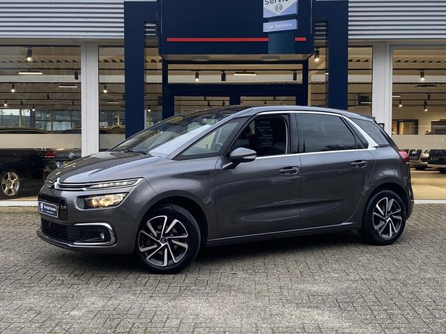 Citroen C4 PICASSO 1.6 BlueHDI Shine / Automaat / NL-Auto / 1e-Eigenaar / Dealer-Onderhouden / Massage-Stoelen / Adaptieve Cruise-Control / Climate-Control / Trekhaak / 360°-Camera / Apple-Carplay & Android-Auto / Keyless / Elektr.-Achterklep / Armsteun-Voor / DAB Radio-Blu