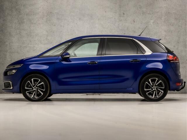 Citroen C4 PICASSO 1.6 THP Shine 165Pk Automaat (APPLE CARPLAY, NAVIGATIE, CAMERA, LEDER, SPORTSTOELEN, TREKHAAK, GETINT GLAS, CRUISE, NIEUWE APK, NIEUWSTAAT)