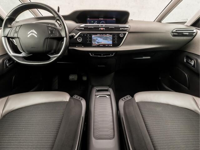 Citroen C4 PICASSO 1.6 THP Shine 165Pk Automaat (APPLE CARPLAY, NAVIGATIE, CAMERA, LEDER, SPORTSTOELEN, TREKHAAK, GETINT GLAS, CRUISE, NIEUWE APK, NIEUWSTAAT)