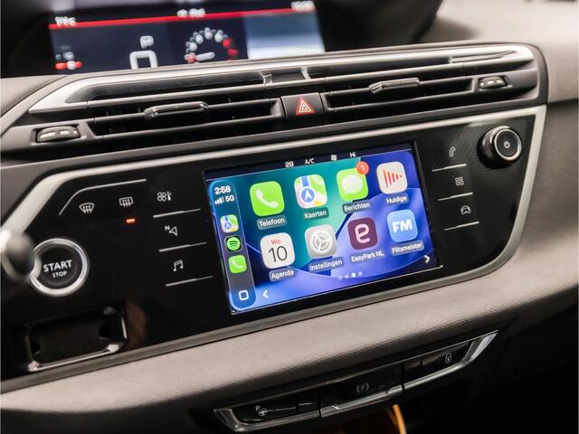 Citroen C4 PICASSO 1.6 THP Shine 165Pk Automaat (APPLE CARPLAY, NAVIGATIE, CAMERA, LEDER, SPORTSTOELEN, TREKHAAK, GETINT GLAS, CRUISE, NIEUWE APK, NIEUWSTAAT)